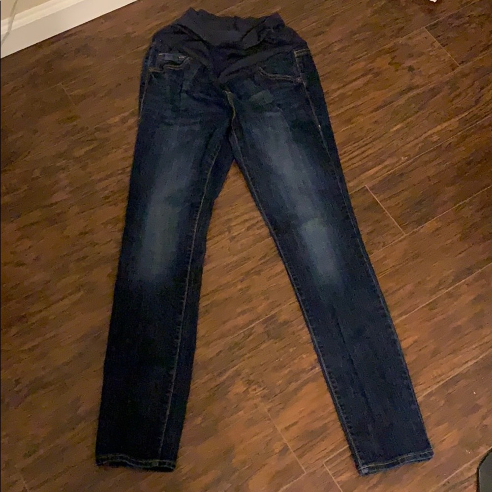 Maternity jean pants. Size 6.